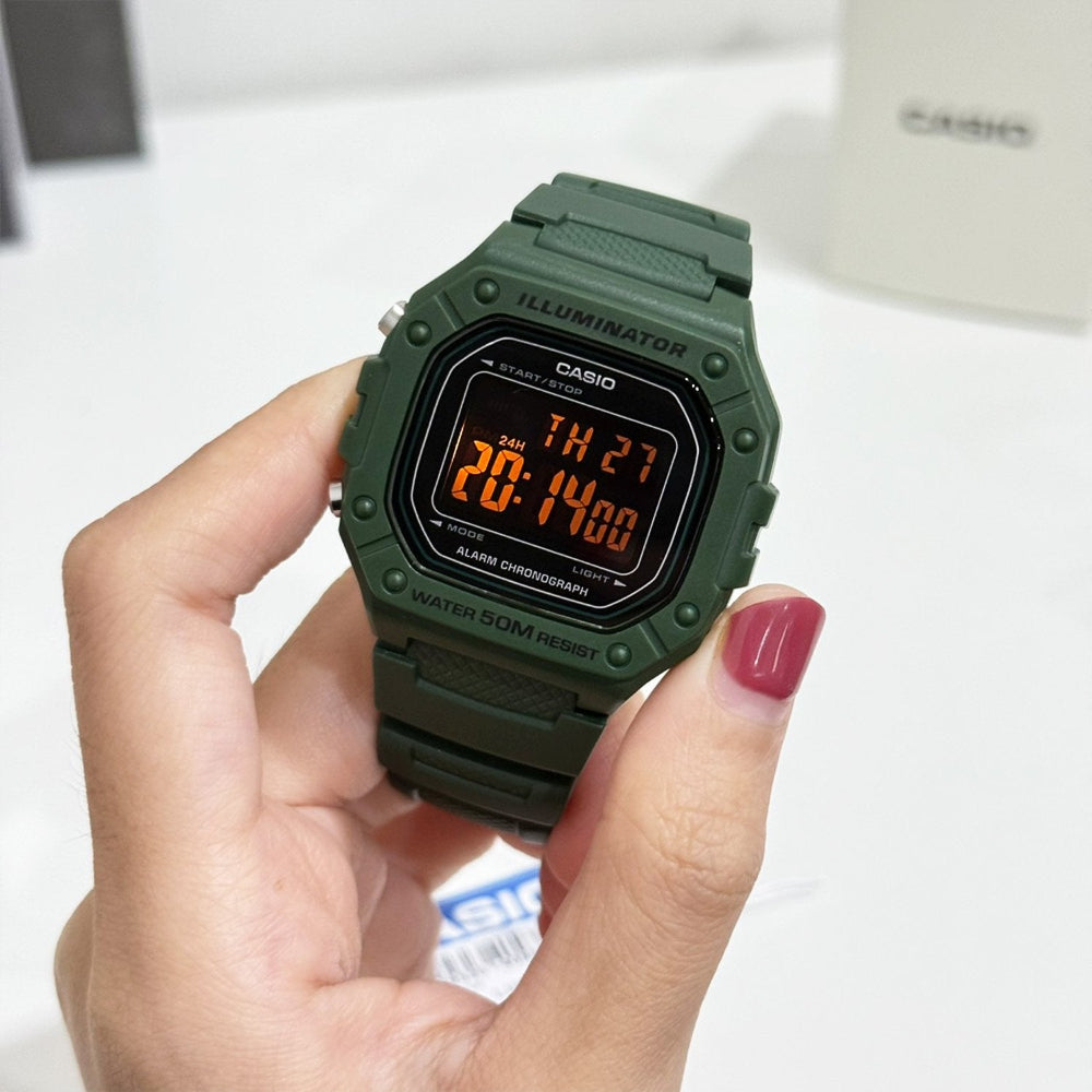 CASIO W-218H-3B