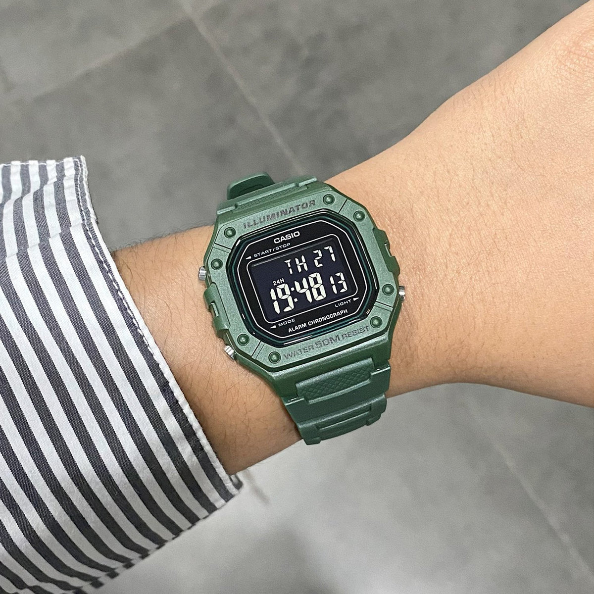 CASIO W-218H-3B